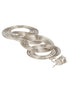 Anti-Tarnish Silver Plated Circular Drop Earrings