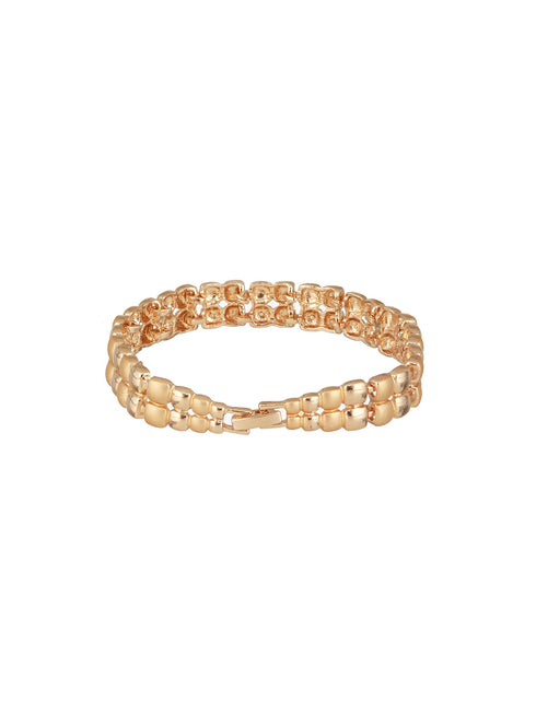 Anti-Tarnish 18k Gold Plated Ball Statement Combo Jewellery Set
