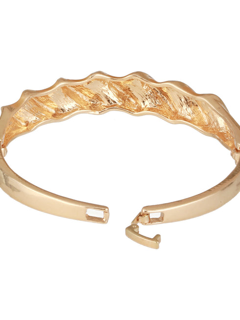 Anti-Tarnish 18k Gold Plated Chunky Charm Link Combo Jewellery Set