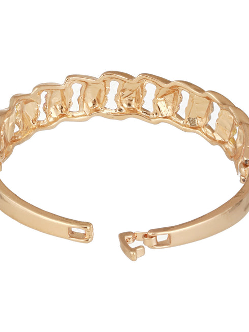 Anti-Tarnish Rose Gold Plated Tricolor Combo Jewellery Set