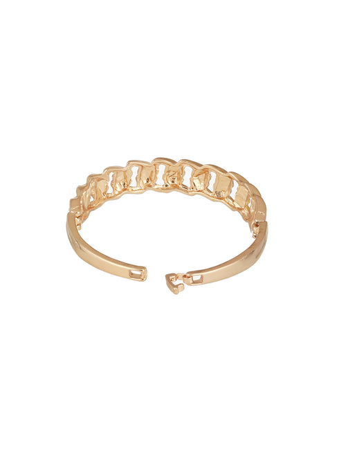 Anti-Tarnish Rose Gold Plated Tricolor Combo Jewellery Set