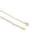 18kt Gold-Plated Enamel Mom & Child Silhouette Pendant Necklace