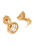GoldPlated Peacock Motif Temple Jewellery Set