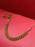 GoldPlated Peacock Motif Temple Jewellery Set