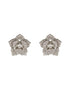 Silver Plated AD Studded Rose Statement Combo Jewellery Set