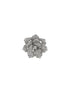 Silver Plated AD Studded Rose Statement Combo Jewellery Set