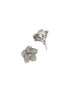 Silver Plated AD Studded Rose Statement Combo Jewellery Set