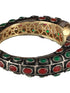 Enamelled Multi AD Studded Statement Cuff
