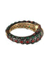 Enamelled Multi AD Studded Statement Cuff