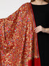 Women's Aari Embroidery Wool Shawl