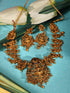 Gold Plated Lakshmiji Filigree Antique Temple Necklace Jewellery Set