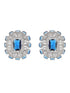 Silver Plated Blue AD Studded Kiara Advani Inspired Choker Jewellery Set