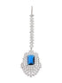 Silver Plated Blue AD Studded Kiara Advani Inspired Choker Jewellery Set