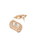 Gold Toned Kundan & CZ Studded Studds Earrings
