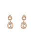 Gold Toned Original Kundan Minimal drop Earring