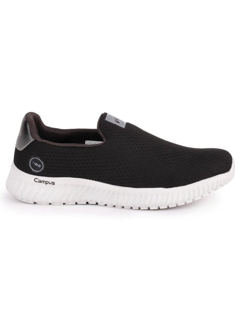 OXYFIT N Black Men's Walking Shoes