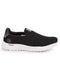 OXYFIT N Black Men's Walking Shoes