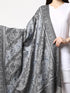 Women's Aari Embroidery Jammawar Wool Shawl