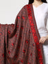 Women's Aari Embroidery Jammawar Wool Shawl