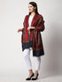 Women's Aari Embroidery Jammawar Wool Shawl
