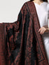 Women's Aari Embroidery Jammawar Wool Shawl