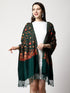 Women's Aari Embroidery Wool Stole
