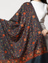 Women's Aari Embroidery Wool Stole