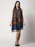 Women's Aari Embroidery Wool Stole