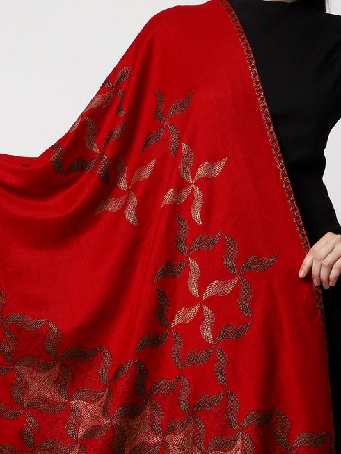 Women's Jamawar Wool Stole