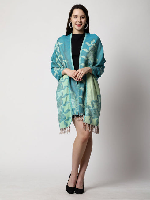Women's Jamawar Wool Stole