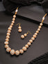 Gold Plated AD Zircon Studded Beads Maala Jewellery Set