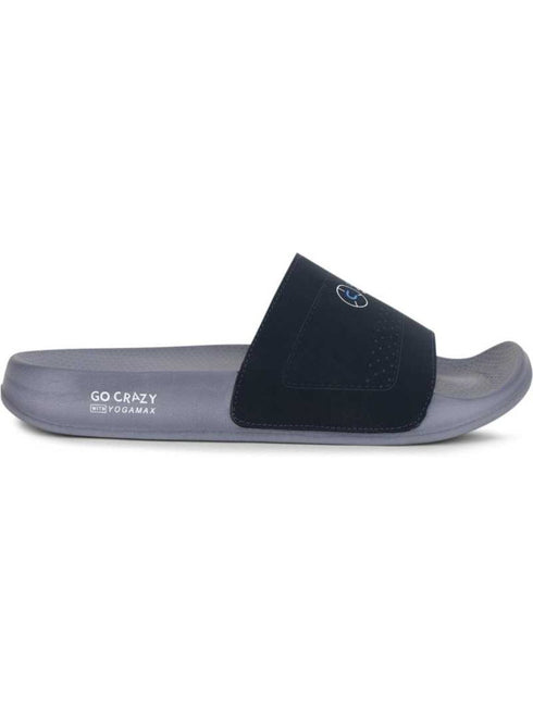SL-408 Navy Men's Slides