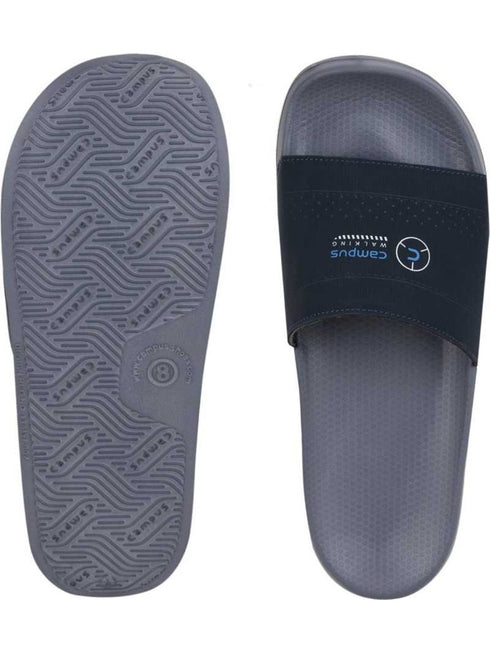 SL-408 Navy Men's Slides