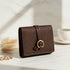 Carlton London Estelle Two Fold Textured Wallet Brown CLHB 36