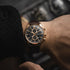 Carlton London Men Windsor Black Analog Watch CL-WD-BLK