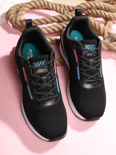 CAMP HANK Black Men's Running Shoes