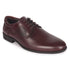 Men's Polished Cognac Leather Derby Dress Shoes
