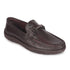Men's Textured Leather Loafers with Cushioned EVA Comfort Sole