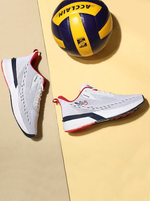 RALLY White Men's Running Shoes