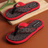 Women's Daily Wear Printed Thong Flip Flops