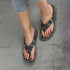 Women's Embellished Platform Thong Sandals