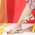 Women Embellished Block Heel Sandals