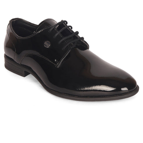 Men's High-Shine Formal Lace-Up Leather Dress Shoe