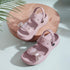 Women's Embellished Bow Slingback Waterproof Sandals