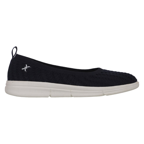 Women's FlyKnit Comfort Slip-On Ballet Flats