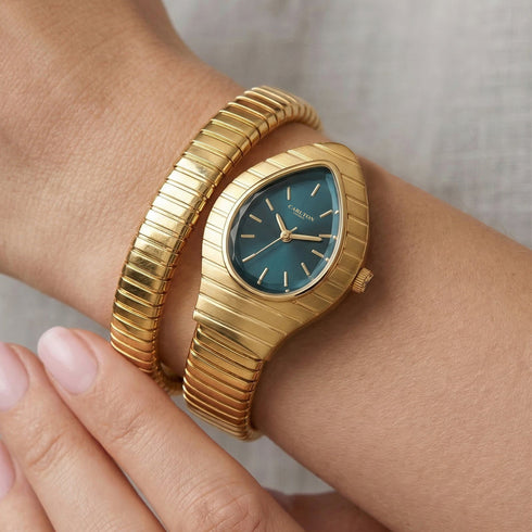 Carlton London Embrace Teal Women Watch - CL-EM-TL