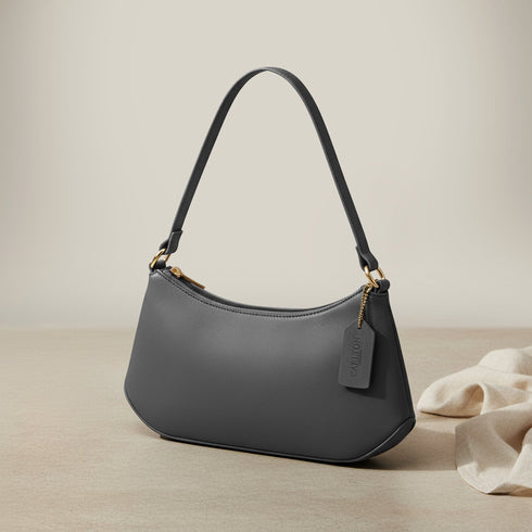 Carlton London Grey East West Shoulder Bag CLHB 15