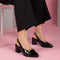 Women's Embellished Backstrap Height Enhancer Hook and Loop Sandal