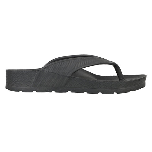Men Textured Comfort Thong Sandals