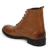 Men's Textured Lace-Up Ankle Boots